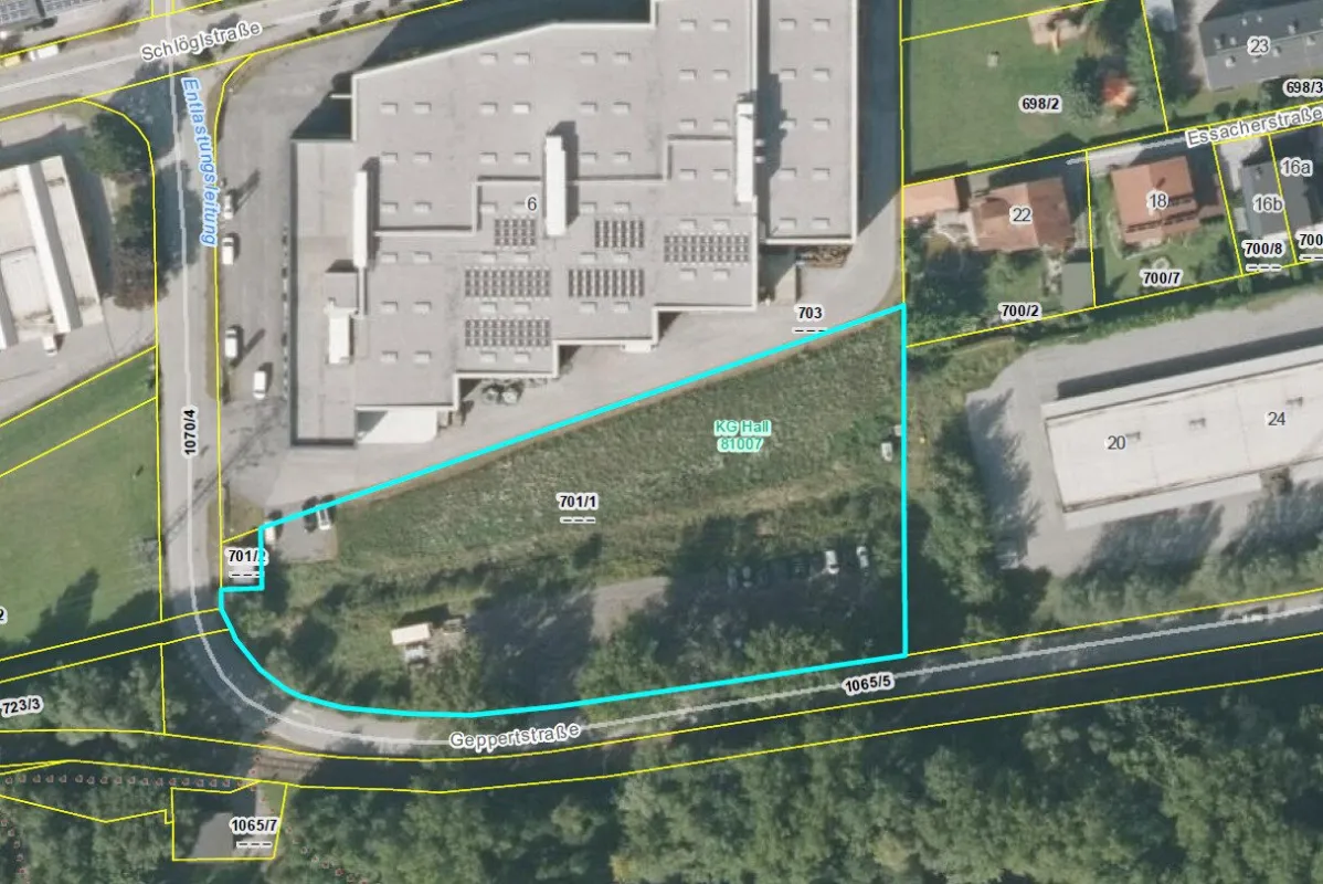 Vollerschlossenes Gewerbegrundstück in Autobahnnähe – Hall in Tirol - Bild 1