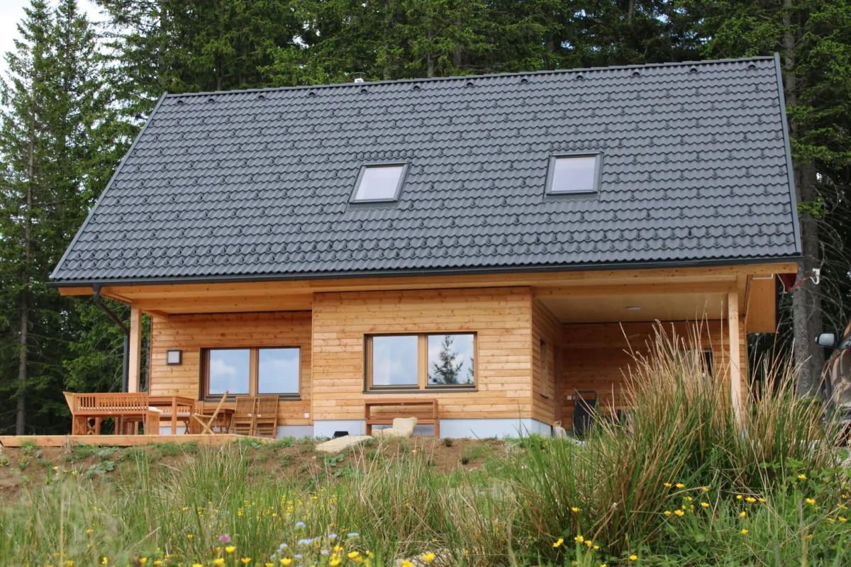 Wunderschönes Ferienhausprojekt in TOP-(AN)-Lage (Modriach)  Haus A - Bild 1