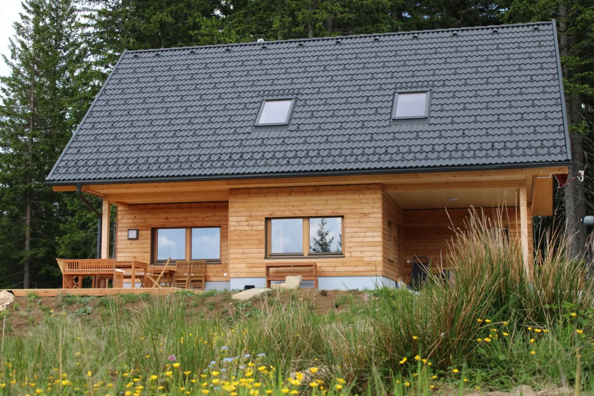 Wunderschönes Ferienhausprojekt in TOP-(AN)-Lage (Modriach) Haus C - Bild 1