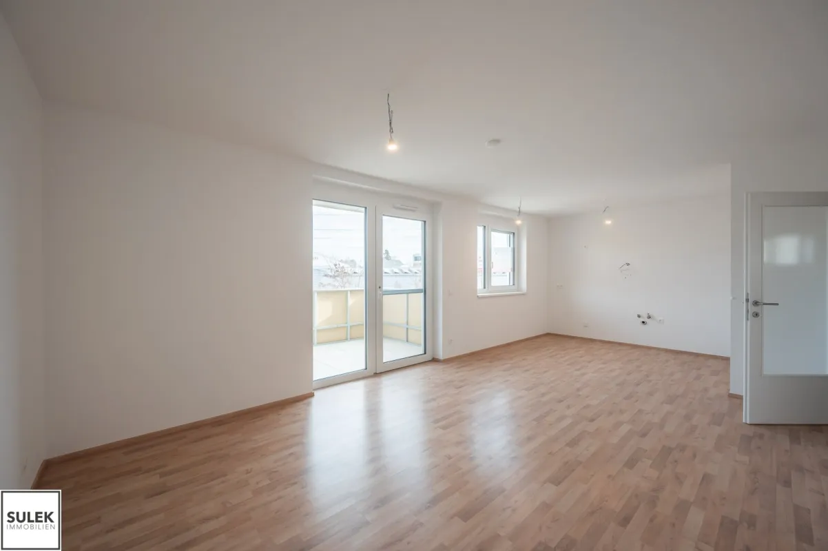 Go2Eisenstadt! Freundliche, helle 3 Zimmer Erstbezugswohnung + Balkon + Parkplätze - Bild 1