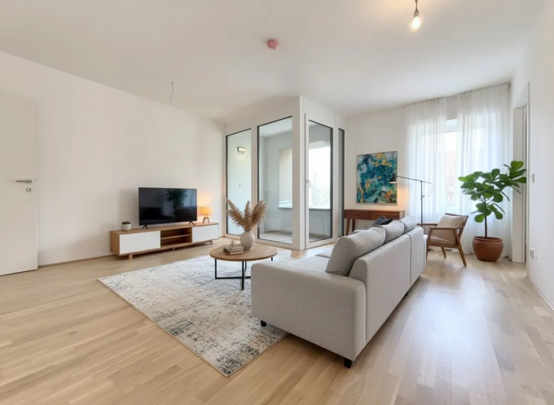 Stil trifft Wohlfühlambiente - Das Stadthaus Miller - Exzellente Lage mit Süd/West Loggia - Nahe Mariahilfer Str. & Westbahnhof - Bild 1