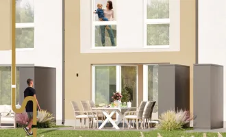 IN DER SONNE - Neubau Reihenhaus mit Doppelcarport