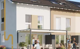 LEBEN AUF DER SONNENSEITE - Neubau Reihenhaus mit Carport und Garten
