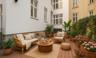 ERSTBEZUG mit HOFANTEIL in schön sanierter Jahrhundertwendeliegenschaft!
