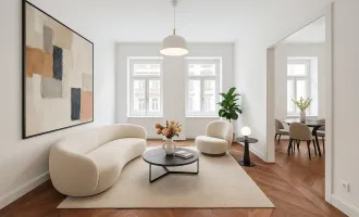 Exklusives Wohnen zwischen Donaukanal und Liechtensteinpark! Mehrere generalsanierte 3-Zimmer-Einheiten verfügbar!