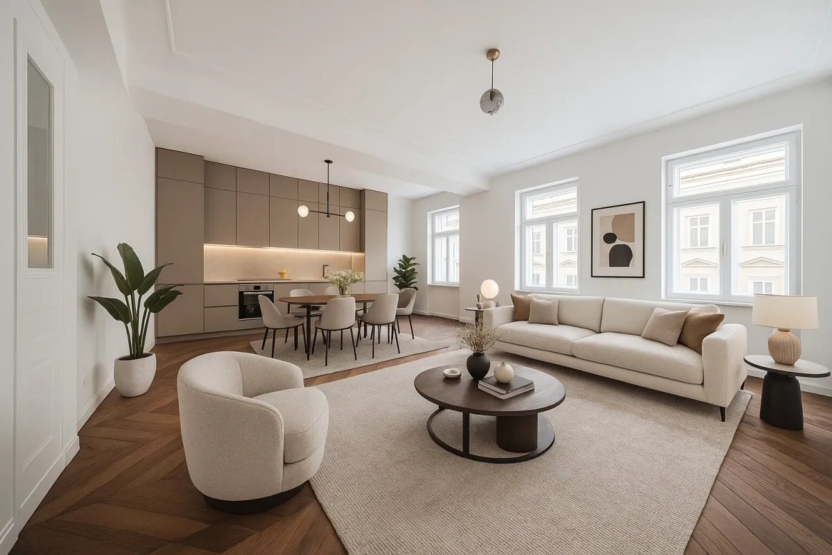 ERSTBEZUG mit LOGGIA beim Servitenviertel! Geschmackvolle Ausstattung und tolles Layout! - Bild 1