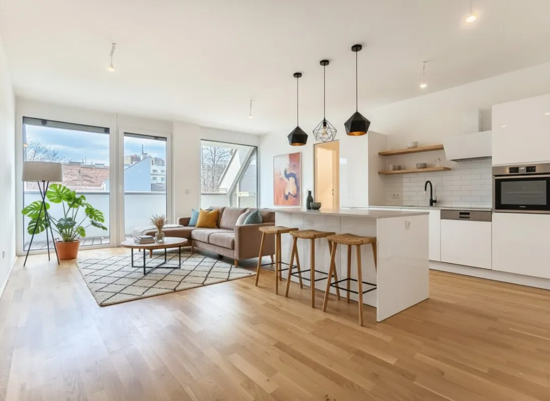 Das Stadthaus Miller - Stil trifft durchdachtes Raumkonzept - Exzellente Lage Nahe Mariahilfer Str. & Westbahnhof - Bild 1