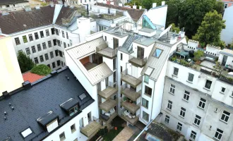 Das Stadthaus Miller - Stil trifft Wohlfühlambiente - Großzügige 3 Zimmer mit 2 Außenflächen im Dachgeschoss - Exzellente Lage Nahe Mariahilfer Str. & Westbahnhof