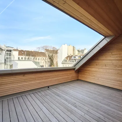 Das Stadthaus Miller - Stil trifft Wohlfühlambiente - Großzügige 3 Zimmer mit 2 Außenflächen im Dachgeschoss - Exzellente Lage Nahe Mariahilfer Str. & Westbahnhof - Bild 3