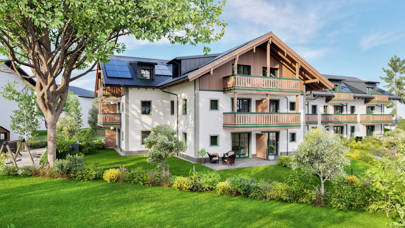 Augarten, Top 17: 3-Zimmer Dachgeschosswohnung mit großzügigem Westbalkon - Bild 1