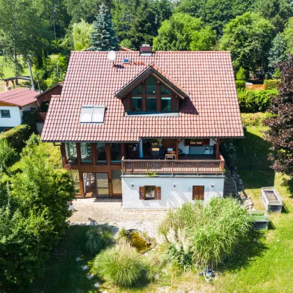 Ein Rückzugsort in der Natur – Wohnen auf 270m² mit 2.800m² Garten in absoluter Ruhelage, nahe Klosterneuburg - Bild 2