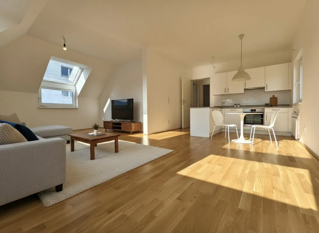 4 Zimmer Dachgeschosstraum - Exklusives Wohnen in Währing  - Hochwertige Ausstattung  - Exzellente öffentliche Anbindung - Bild 1