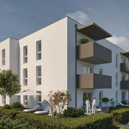 ERSTBEZUG! 2. Quartal 2026: Moderne 3-Zimmer-Wohnung mit Garten, Terrasse, Garage & Stellplatz in Attnang-Puchheim! - Bild 3