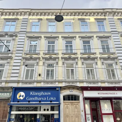 Geniale Lage im 7. Bezirk direkt bei Neubaugasse! Heller 3,5-Zimmer-Altbau im 3. Stock - Bild 2