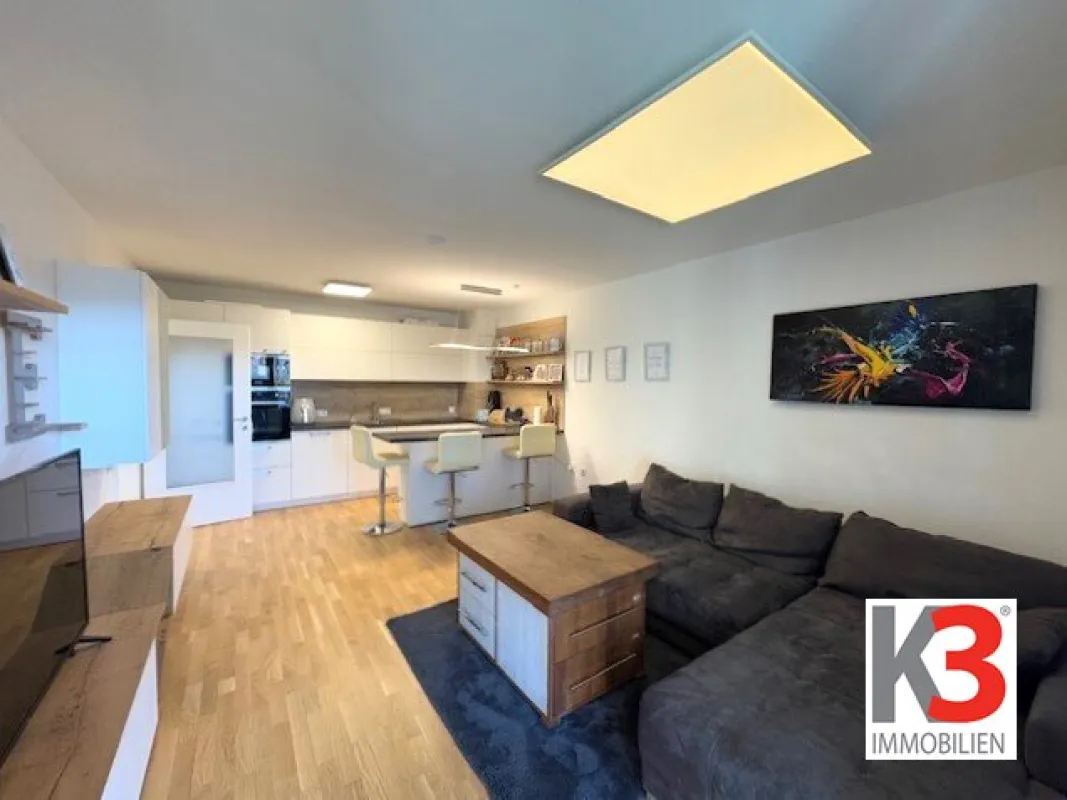 K3 - Traumhafte, neuwertige GARTENWOHNUNG mit Grünblick! - TIEFGARAGENPLATZ INKLUSIVE! - Bild 1