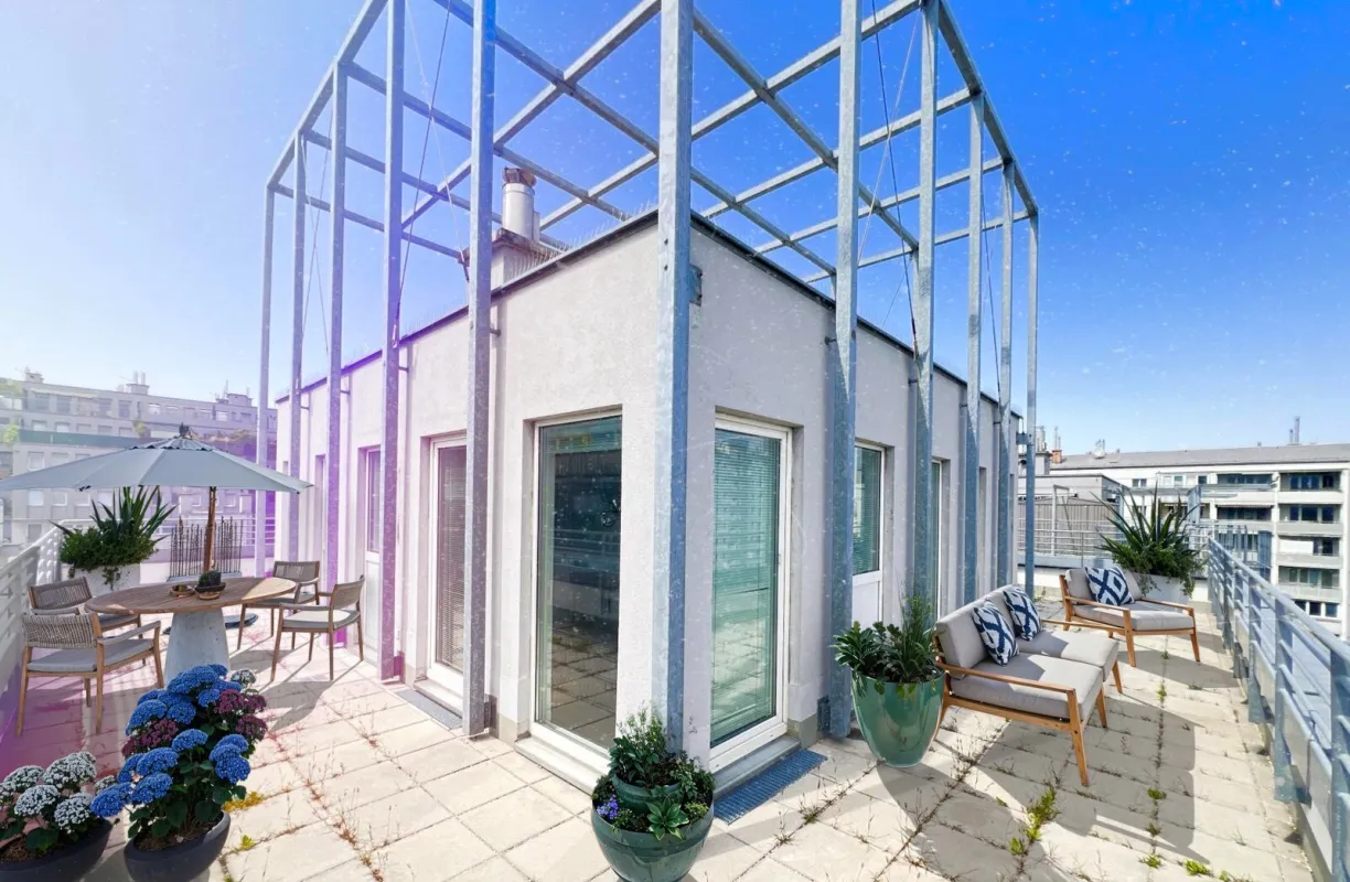 Zweigeschoßiges Penthouse mit 360°-Terrasse! - Bild 1