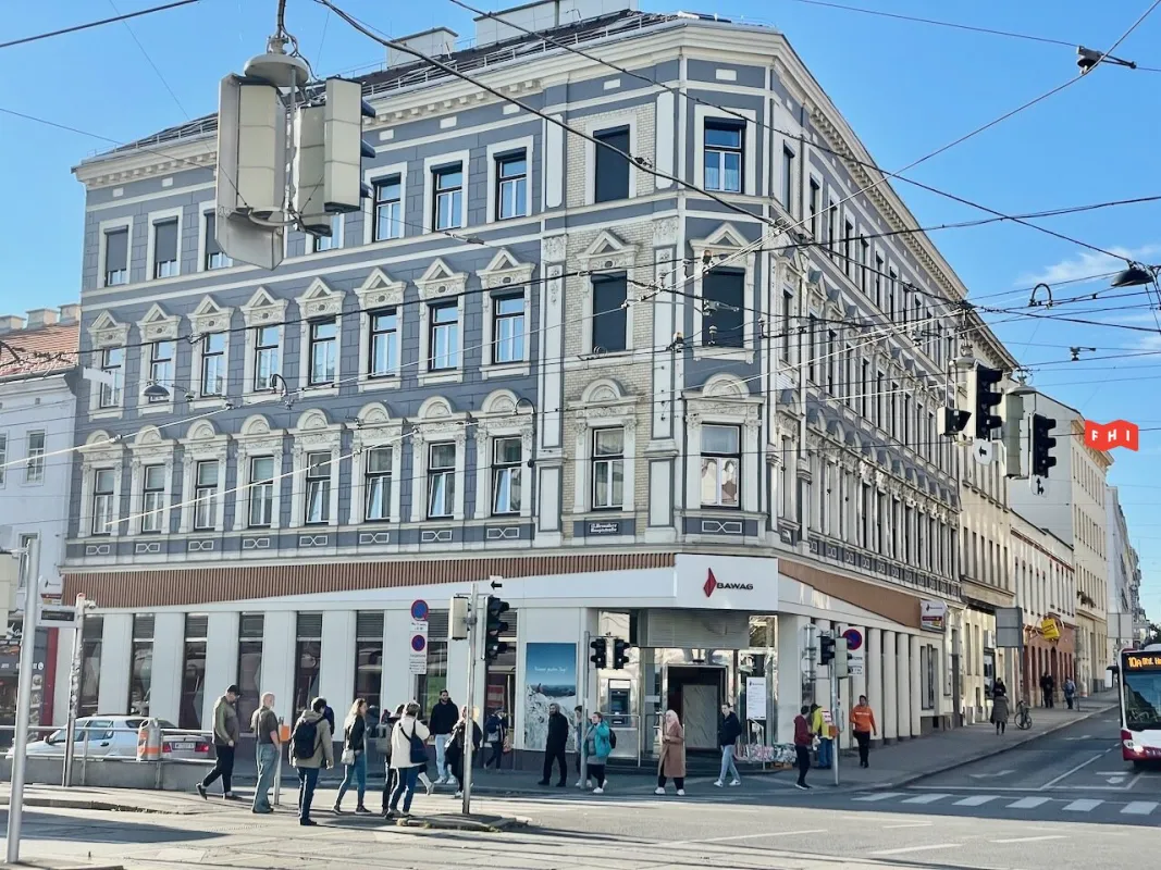 Helles 4 Zimmer Altbau-Büro-Praxis Ecke Wattgasse/Hernalser Hauptstraße - Bild 1