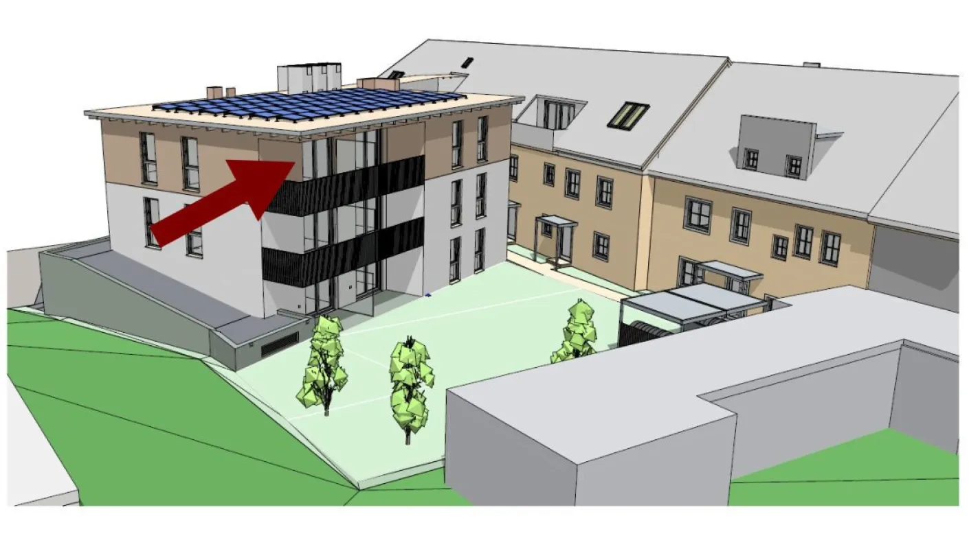 Neubauwohnung mit 52 m² in Oberweis zu mieten! - Bild 1