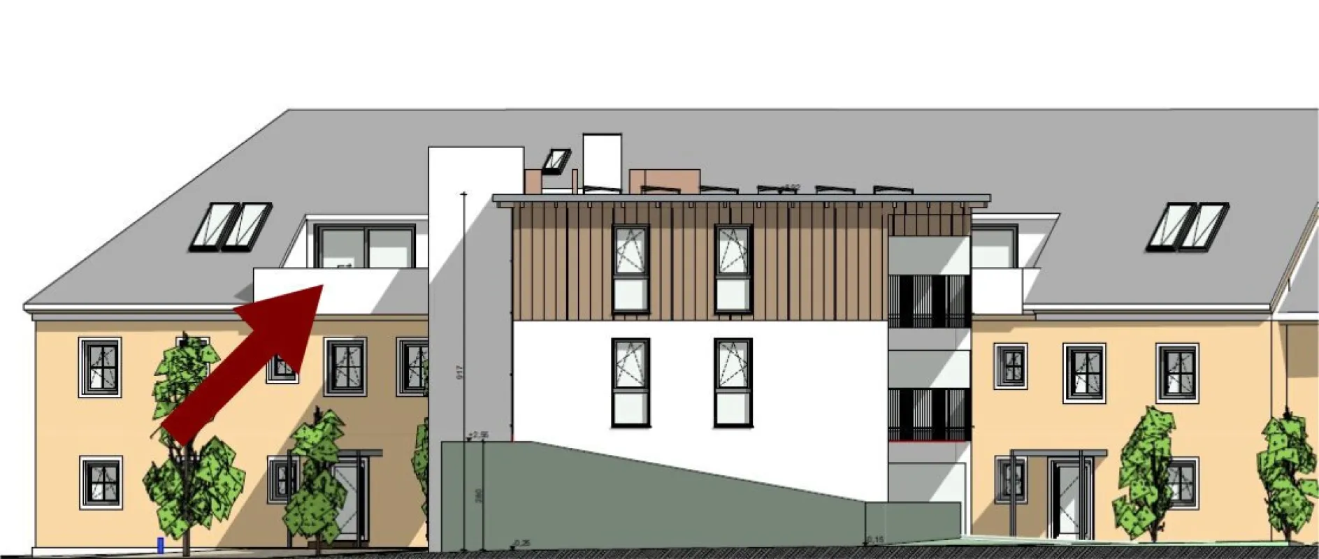 Neue Dachgeschosswohnung mit 101 m² in Oberweis zu mieten! - Bild 1