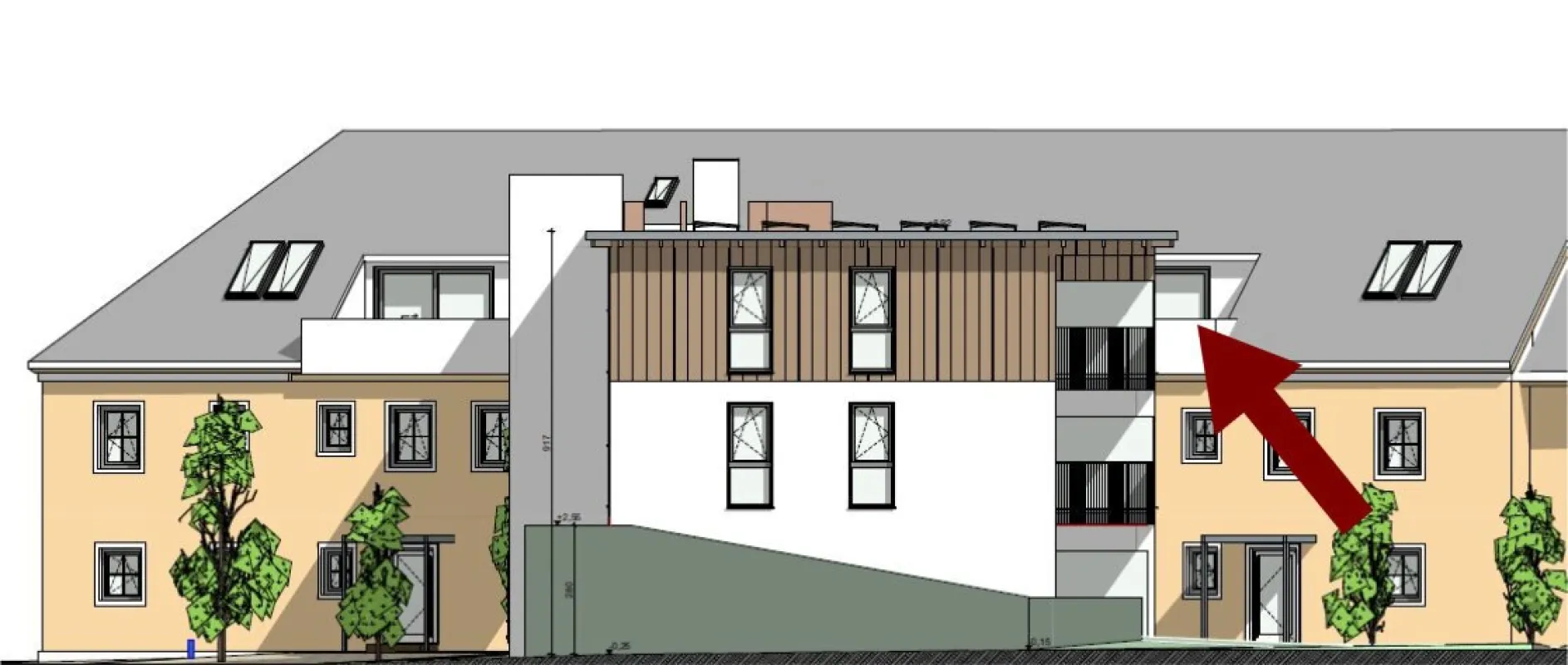 Neue Dachgeschosswohnung mit 124 m² in Oberweis zu mieten! - Bild 1