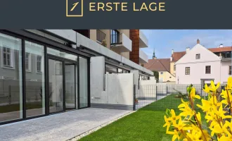 Krems, Altstadt, Neubau, Erstbezug: 2 Zimmer, 55 m² Wfl., Terrasse, Garten, H12/T4