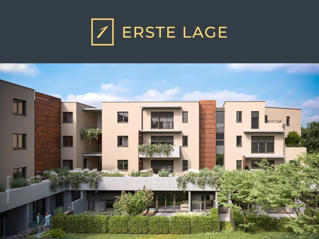 Krems, Altstadt, Neubau, Erstbezug: 2 Zimmer, 57m² Wfl., 109m² Außenbereiche, H8/T2 - Bild 1