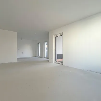 Kurz vor Fertigstellung - PROVISIONSFREI - 3 Zimmer - 2 Bäder - ca. 97m² gew. NFL - Balkon - Terrassen und Dachgarten - hochwertige Ausstattung - Neubauprojekt - Bild 2