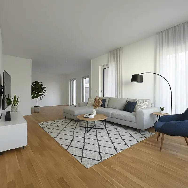 Kurz vor Fertigstellung - PROVISIONSFREI - 3 Zimmer - 2 Bäder - ca. 97m² gew. NFL - Balkon - Terrassen und Dachgarten - hochwertige Ausstattung - Neubauprojekt - Bild 1