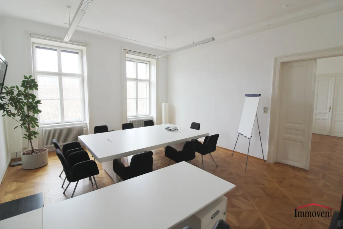 BOTSCHAFTSVIERTEL - große Bürofläche möbliert! - Bild 1