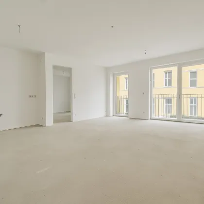 Kurz vor Fertigstellung - PROVISIONSFREI - 3 Zimmer - 2 Bäder - ca. 79m² gew. NFL - Balkon - hochwertige Ausstattung - Neubauprojekt - Bild 2