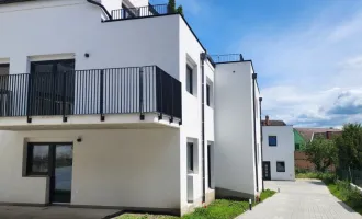 Sonnenstrahlen am Balkon - Erstbezug in Kleinhöflein