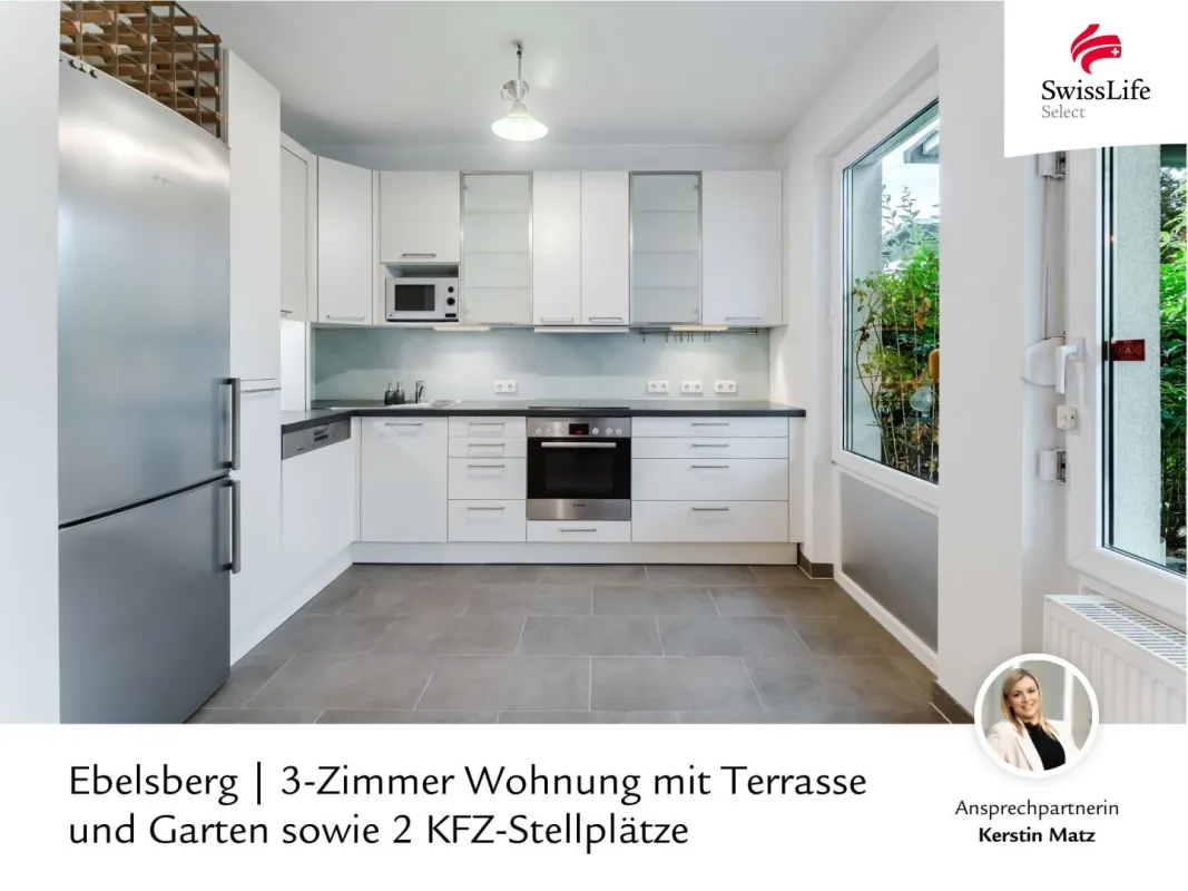 3-Zimmer-Wohnung mit gemütlichem Garten in Linz/Ebelsberg - Bild 1