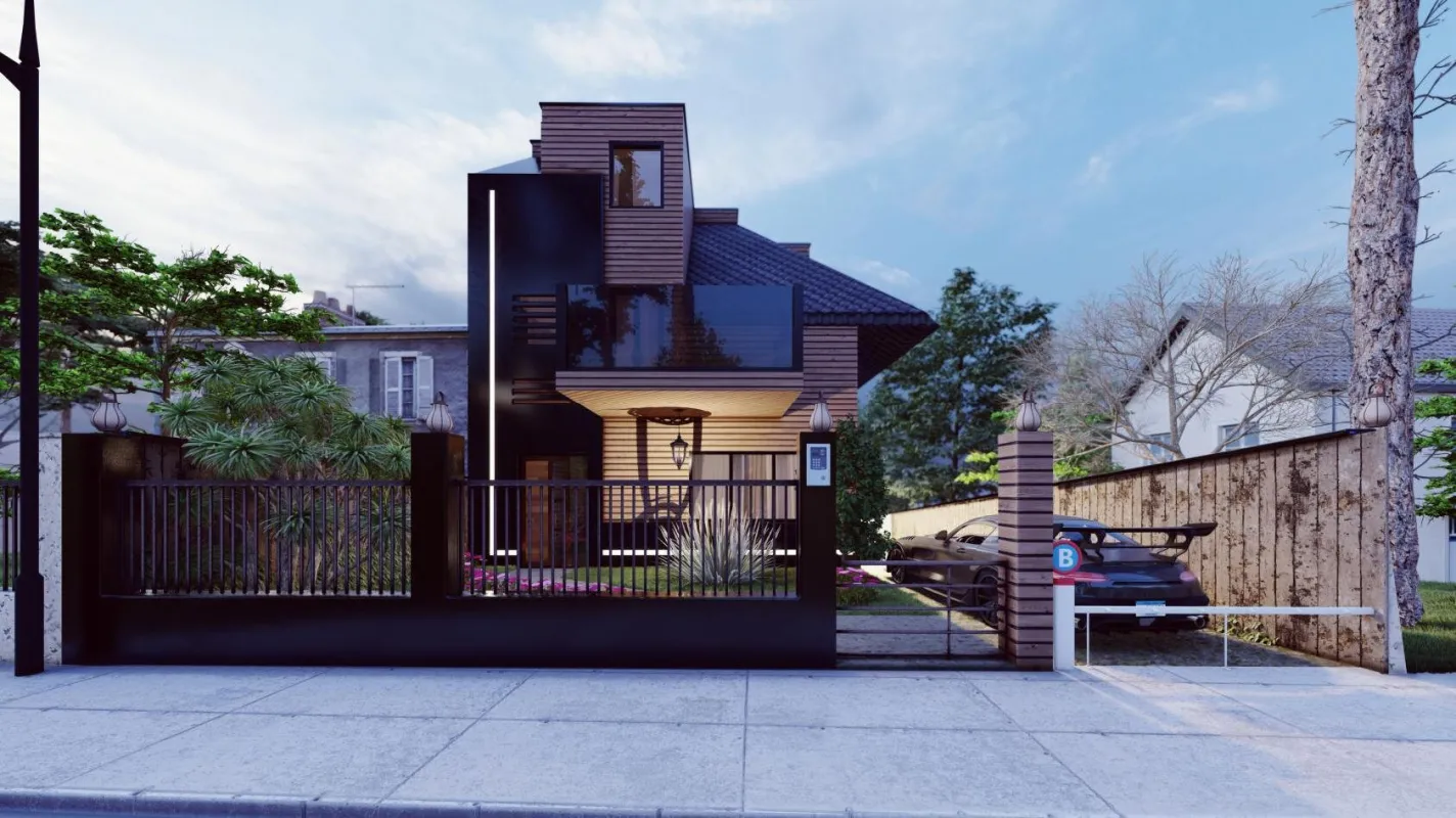 Villa beim Lainzer Tiergarten nach Kundenwunsch geplant - Grundstück mit Baugenehmigung - Lift im Haus möglich - Bild 1