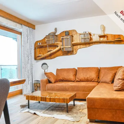 Besondere Lage: Wohnung auf der Frauenalpe. - Zweitwohnsitz und Vermietung möglich. - Bild 3