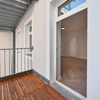 Balkon mit Grünblick! Generalsanierte Altbauwohnung nächst Margaretenplatz - Bild 3