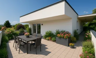 Schlüsselfertig: Sonnige Penthouse Wohnung mit großer Terrasse u. Parkplatz.