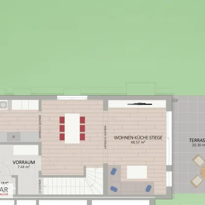 Modernes Reihenhaus in 1220 Wien: Erstbezug mit Garten und Terrasse für 769.900 €! - Bild 2