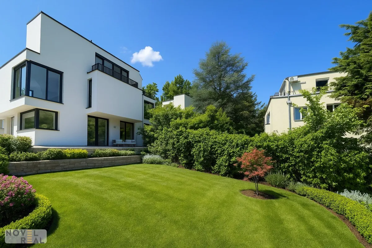 VILLE NEUVE - Moderne, exklusive Luxusvilla in bester Lage! Ein Leben in Luxus! BALD FERTIG! - Bild 1