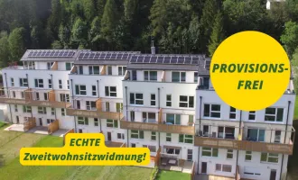 ERSTBEZUG – Gartenmaisonette mit traumhaftem Bergpanorama – Zweitwohnsitz am Semmering!