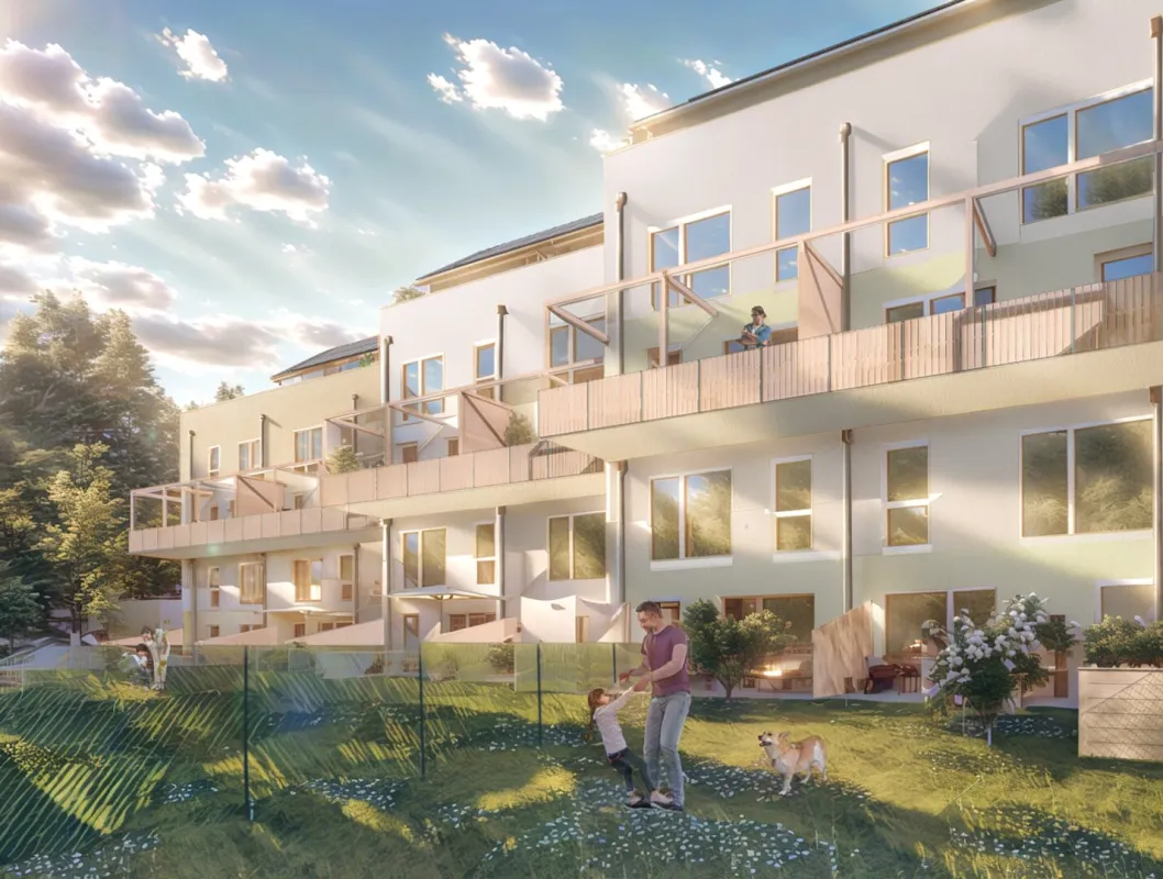 ERSTBEZUG – Gartenmaisonette mit traumhaftem Bergpanorama – Open House am 8.11. - Bild 1