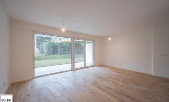 hochwertig ausgestattete 2-Zimmer Wohnung mit westseitigem Garten