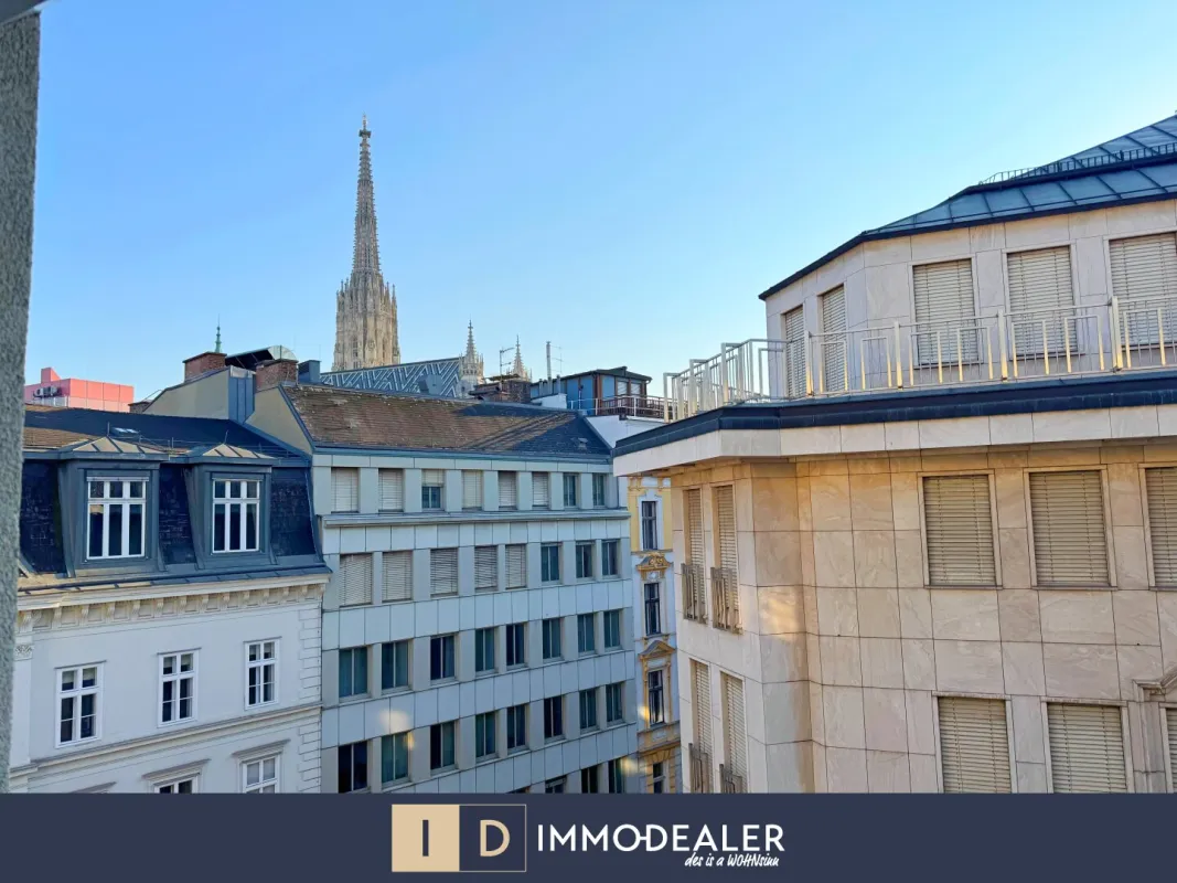 ** EXKLUSIVE 3 ZIMMER NEUBAU WOHNUNG MIT DIREKTEM BLICK AUF DEN STEPHANSDOM ** - Bild 1