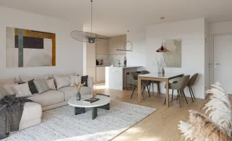 Die Symbiose: 2 Zimmer-Hit mit Luftwärmepumpe - in elegantem Erstbezug - des 14. Bezirks