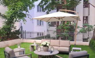 Perfekt sanierte 2-Zimmer-Altbauwohnung mit Garten in Top-Lage