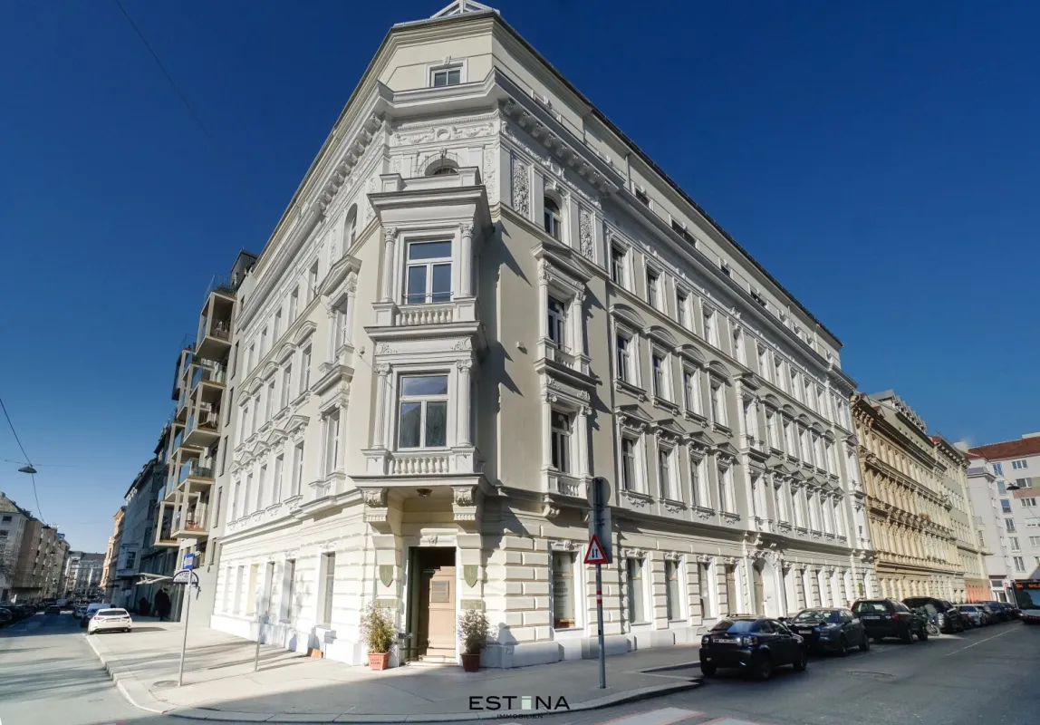 Exklusives Wohnen im revitalisierten Eckzinshaus – Leibenfrostgasse 8 - Bild 1