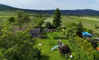 Inmitten der Sooßer Weingärten - Zweifamilienhaus mit Traumgarten!