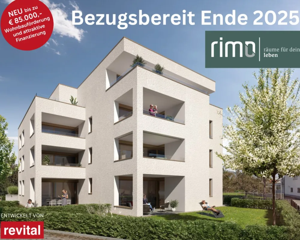 Wohnanlage "Raiffeisenstraße 3" - Zentrumnahes & ruhiges Wohnen in Lustenau - Bild 1