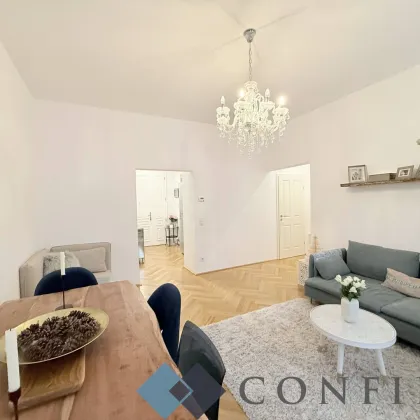 Eleganz trifft Altbaucharme - perfekt geschnittene 2 Zimmerwohnung in ansprechender Lage! - Bild 3