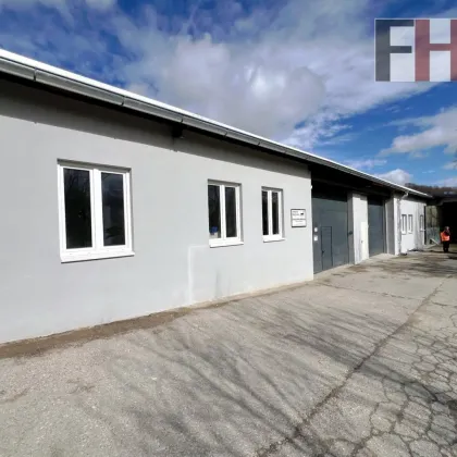 220m² große Lagerhalle, Raumhöhe 4m, großes elektrisches Einfahrtstor, am Ortsrand von Gablitz! - Bild 2