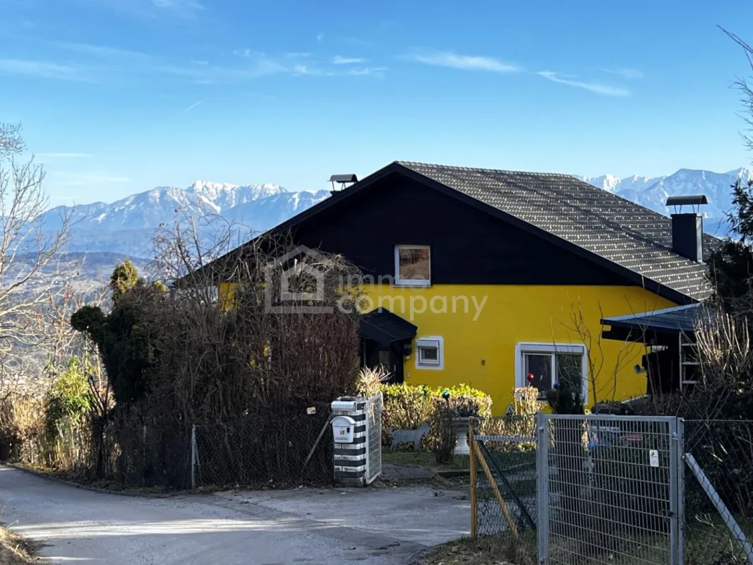 REFUGIUM mit Fernblick - Eigenheim mit großem Garten Nähe Pörtschach am Wörthersee - Bild 1